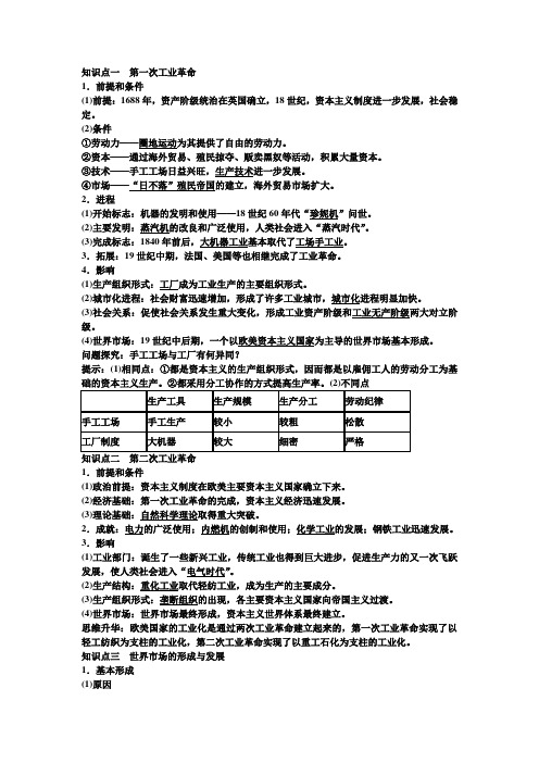 第一次工业革命