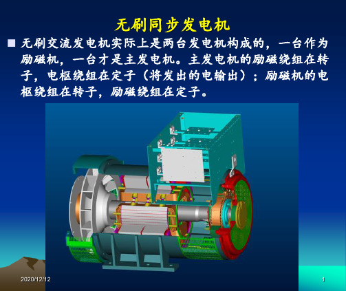 斯坦福无刷发电机励磁介绍 ppt课件