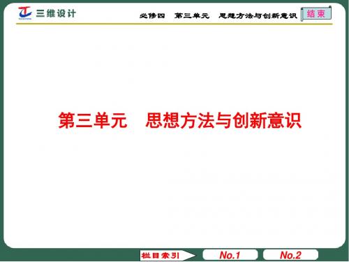 思想方法与创新意识PPT课件8(8份打包) 人教课标版1