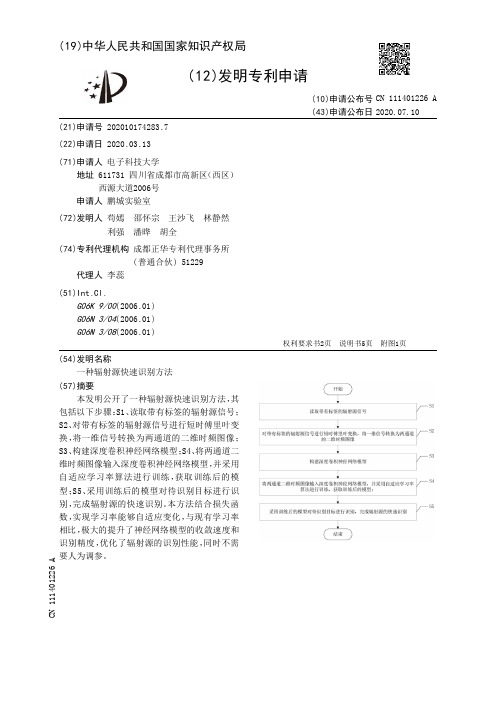 一种辐射源快速识别方法[发明专利]