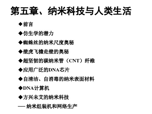 纳米科技-5 PPT课件