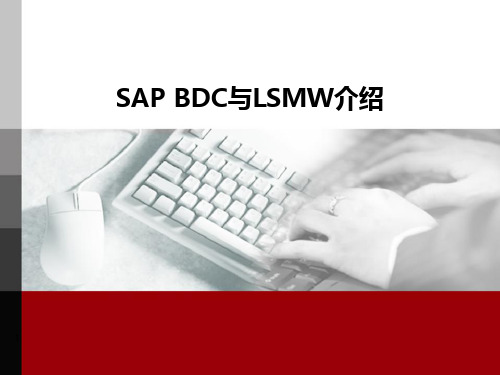 SAP BDC与LSMW介绍