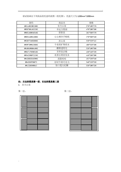 组托图设计