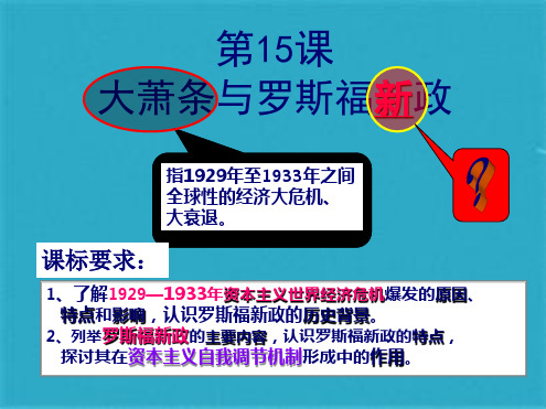 《大萧条与罗斯福新政》课件(共35张PPT)