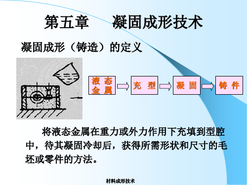 凝固成形技术