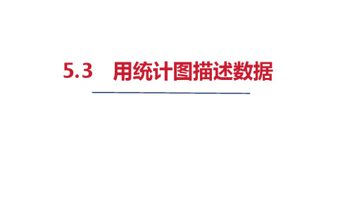 沪科七年级数学上册第5章3 用统计图描述数据