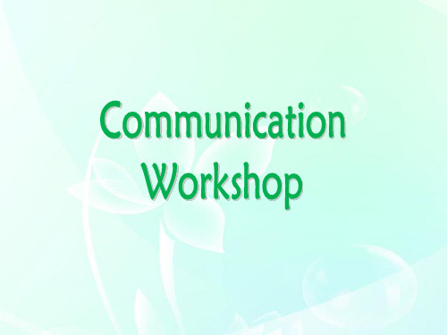 高中英语 unit2 heroes-communication workshop课件 