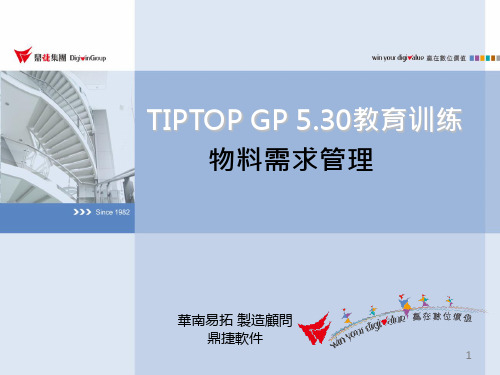 TIPTOPGP530-物料需求管理