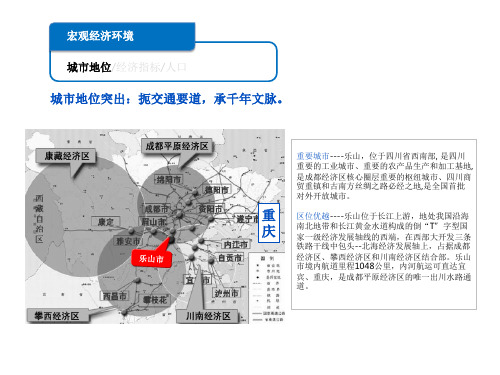 四川乐山城市规划课件