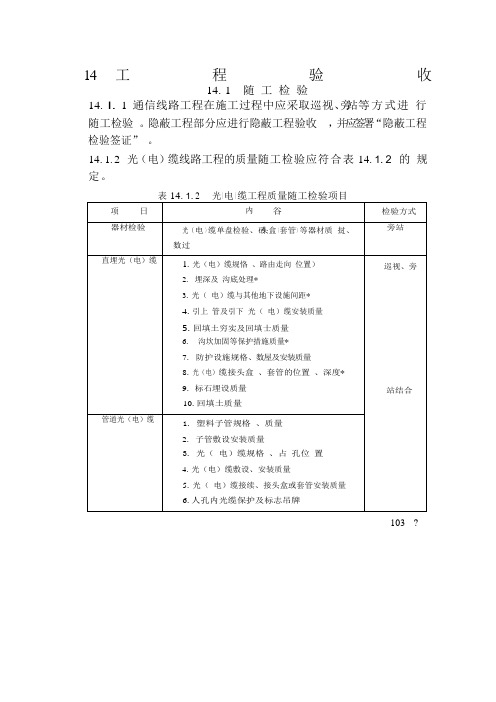 GB51171-2016通信线路验收规范 (2)