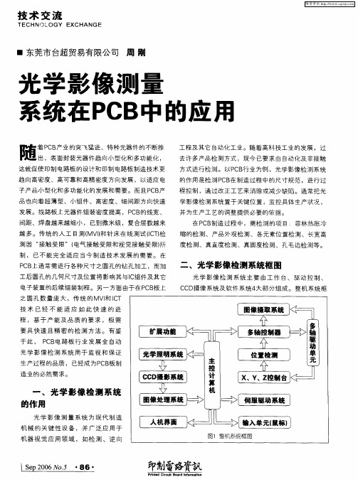 光学影像测量系统在PCB中的应用