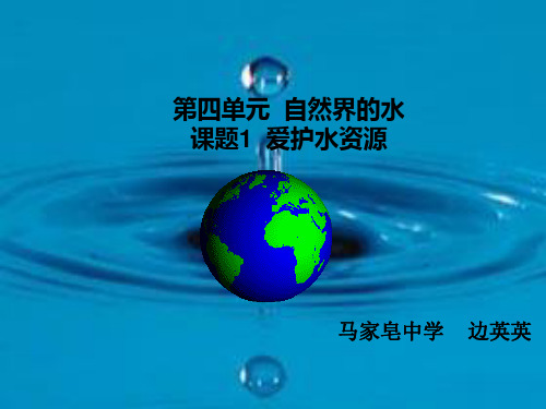 《爱护水资源》课件PPT1