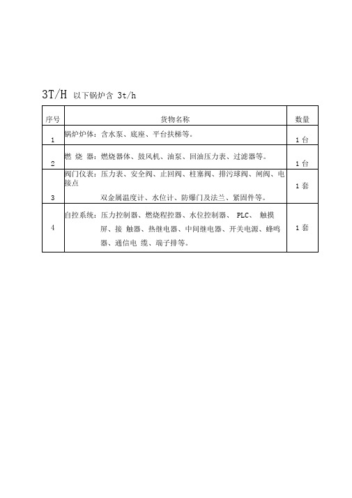 燃油蒸汽锅炉原理和结构