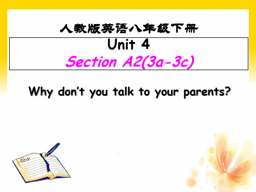 人教版初中英语2011课标版 八年级下册第四单元Section A 3a—3c(共21张PPT)