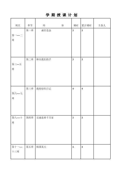 【VIP专享】四年级下品社电子教案 2