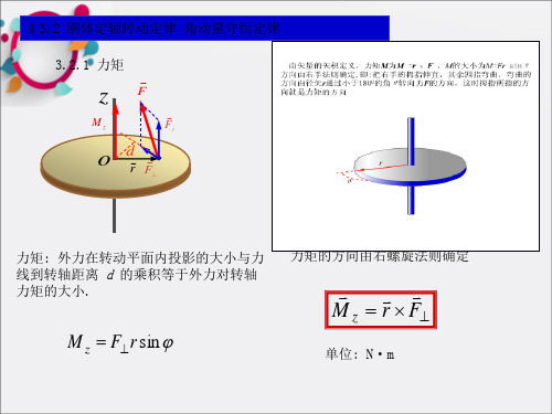 刚体角动量定理角动量守恒定律