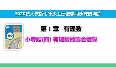 七上数学同步过关训练小专题(四) 有理数的混合运算