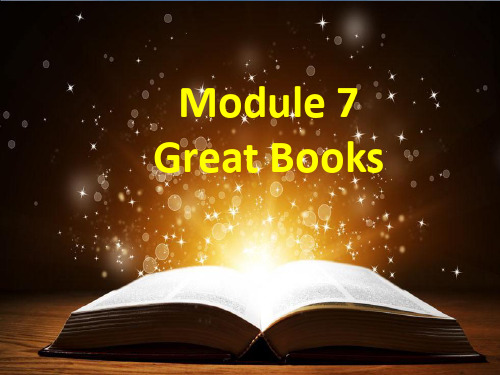 外研版九年级上册英语《Module 7 Great books Unit 1 we’re st》课件公开课 (1)