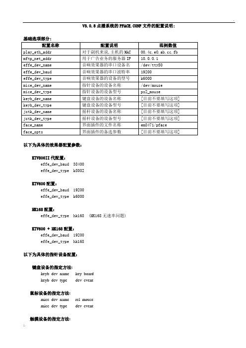 海媚V3点歌系统3.0.8配置说明
