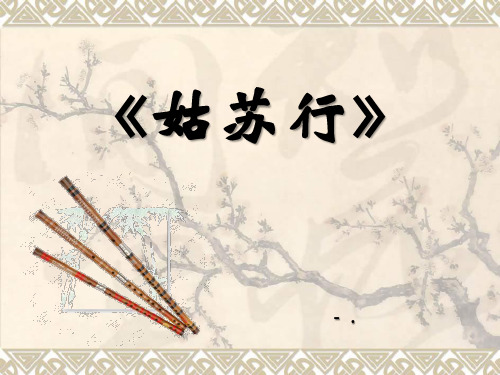 《姑苏行》PPT课件3