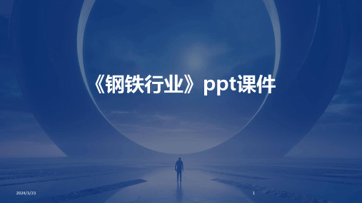 2024年度《钢铁行业》ppt课件