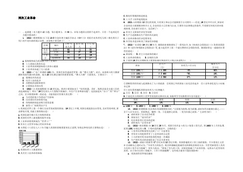 2021届高考历史一轮复习达标检测：两次工业革命(人民版) Word版含答案