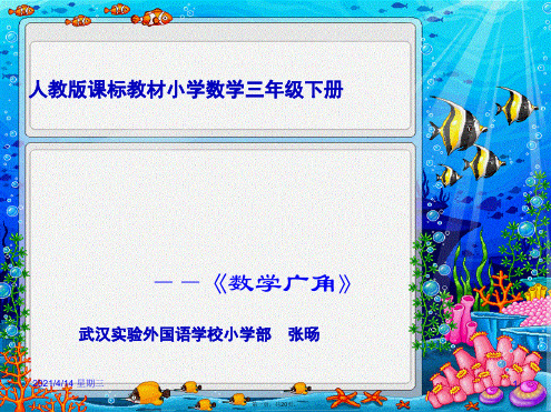 三年级数学数学广角2