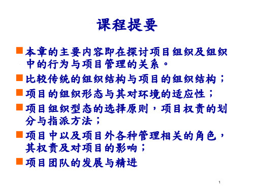 PMA项目助理技术师课程之二项目管理组织成员及项目起始ppt54课件