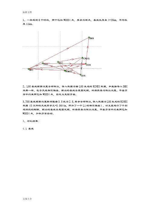 LGO基线解算详细过程