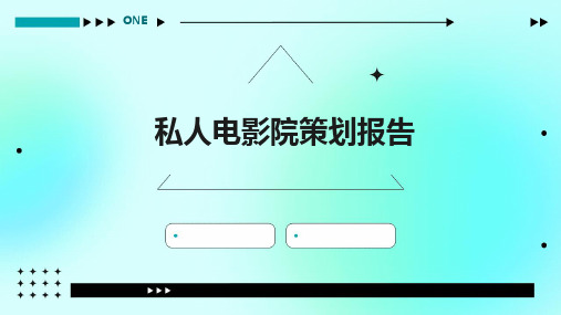 私人电影院策划报告