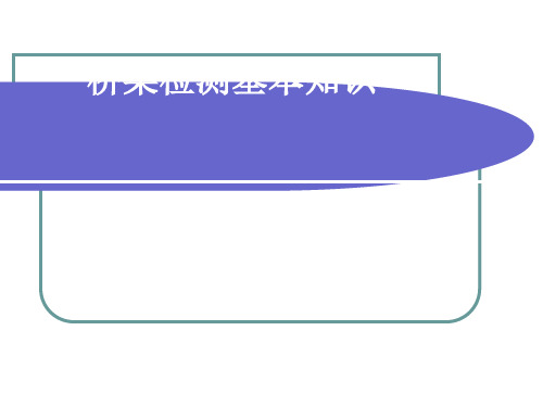 桥梁检测基本知识[优质ppt]