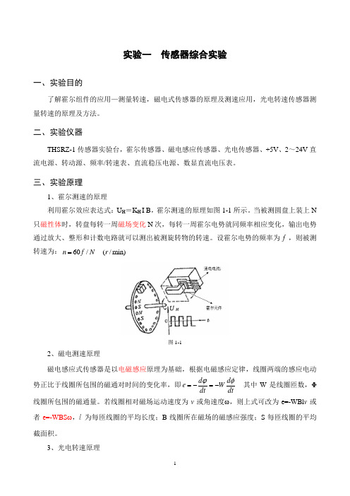 《机械工程测试技术》实验指导书(2013-12)