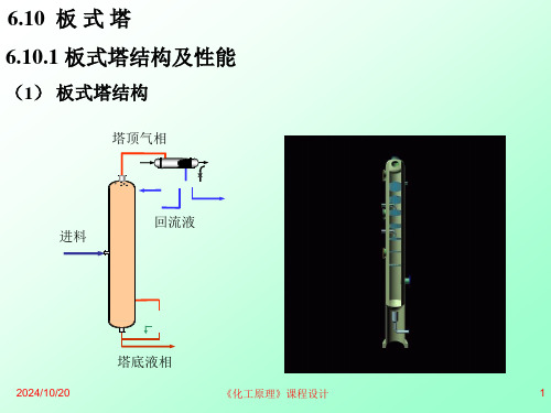 课程设计板式塔