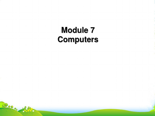 外研英语七年级上Module7ComputersUnit3Languageinuse(34)