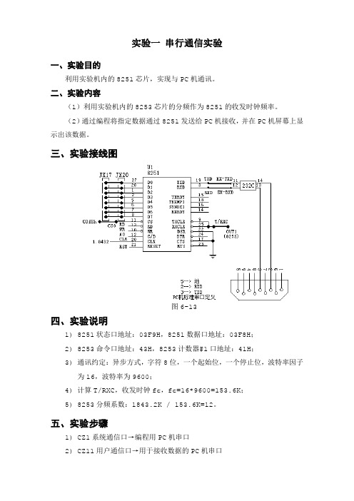 微机原理实验指导