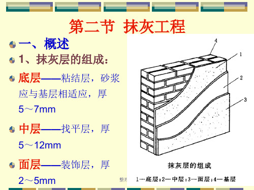 《施工装饰装修工程》PPT课件