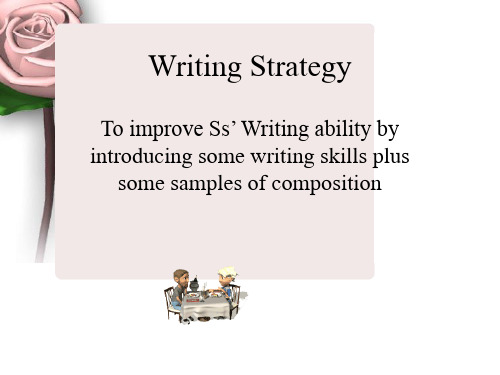 Writing Strategy