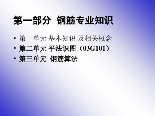 梁柱板钢筋平法标注图解-资料