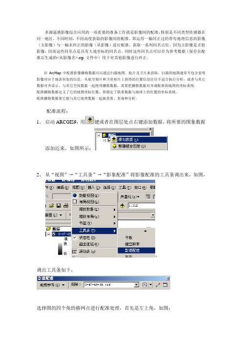 多源遥感影像配准流程