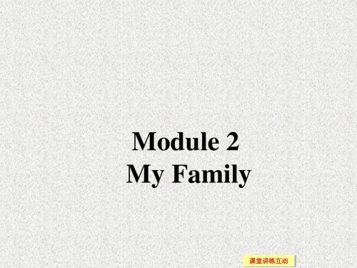 外研版英语七上Module 2 Unit 1《Is this your mum?》ppt课件