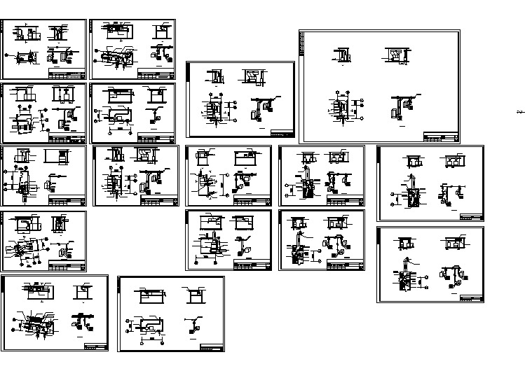 暖通空调工程空调机房施工大样图