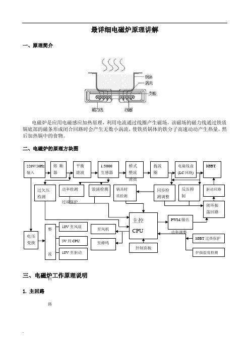 全面讲解电磁炉的工作原理(修正排版)