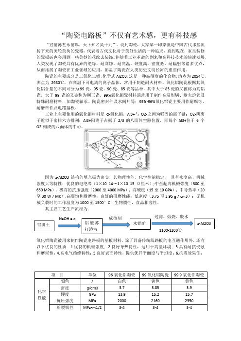 陶瓷电路板科技感