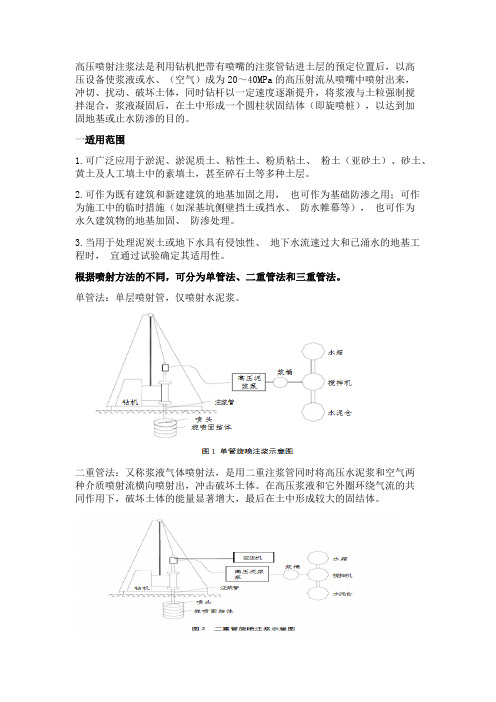 高压旋喷桩施工工艺及质量控制要点