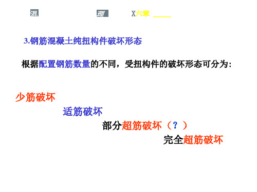 钢筋混凝土受扭构件的受力性能——纯扭构件破坏形态