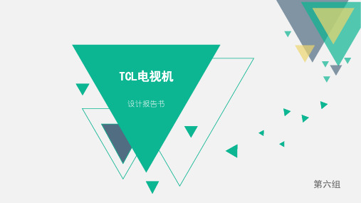 TCL  电视机调研设计报告