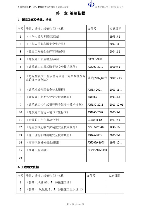 附着式升降脚手架