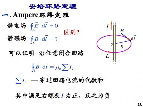 安培环路定律