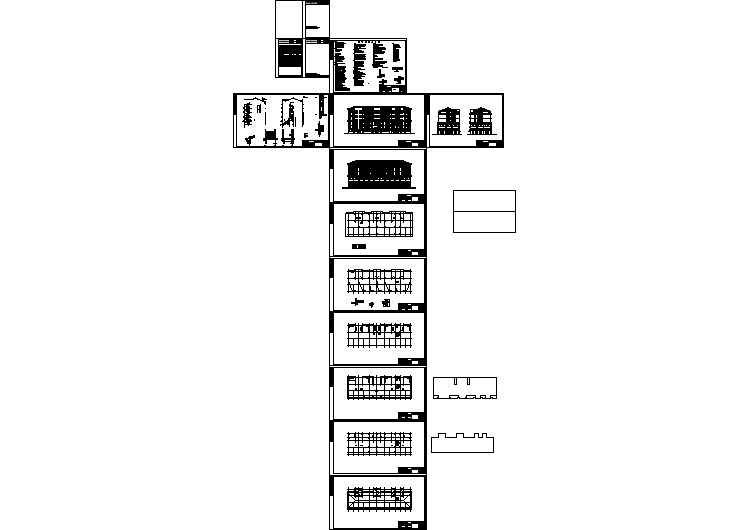 【湖南省】市场居住楼建筑施工图纸