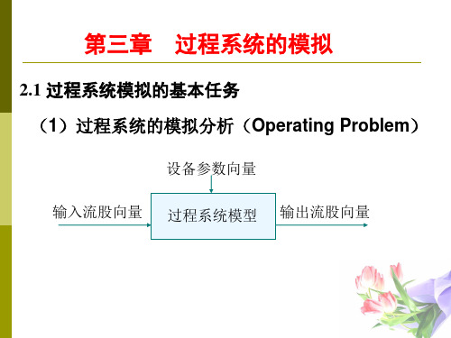 化工过程过程系统的模拟精品PPT课件